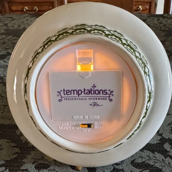 Temp-tations “Old World” Hand-Painted Light-Up Christmas Tree - Picture 3 of 9